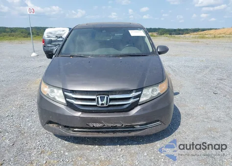 2015 Honda Odyssey Ex-L из США, поврежденный, VIN 5FNRL5H66FB070908